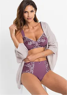 Tvarující kalhotky s výšivkou (2 ks v balení), bonprix