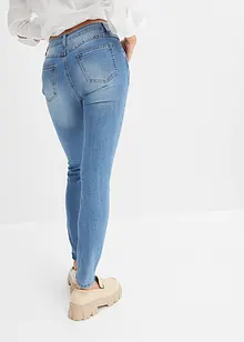 Zkrácené Skinny džíny Mid Waist, bonprix