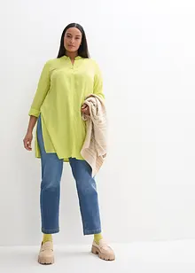 Dlouhá viskózová halenka, bonprix