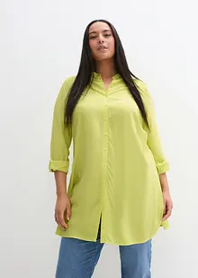 Dlouhá viskózová halenka, bonprix