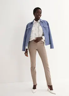 Strečové kalhoty bez zapínání, bonprix