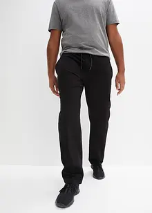 Strečové chino kalhoty bez zapínání, Relaxed Fit, Straight, bonprix