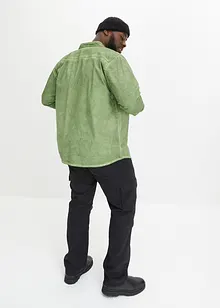 Košile s dlouhým rukávem a sepraným vzhledem, z čisté bavlny, bonprix