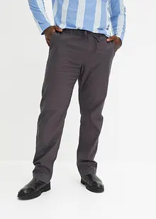 Kalhoty bez zapínání, Regular Fit s podílem lnu, Straight, bonprix