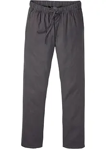 Kalhoty bez zapínání, Regular Fit s podílem lnu, Straight, bonprix