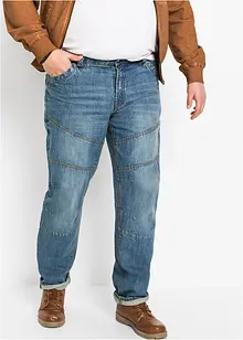 Džíny Regular Fit, Straight, z pevného denimu, bonprix