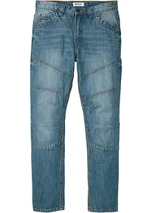 Džíny Regular Fit, Straight, z pevného denimu, bonprix