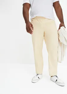 Kalhoty bez zapínání, Regular Fit Straight, z čisté bavlny, bonprix