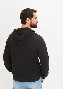 Mikina s kapucí a zipem, bonprix