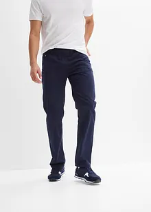 Kalhoty bez zapínání, Regular Fit Straight, z čisté bavlny, bonprix