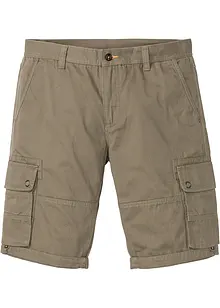 Cargo bermudy z čisté bavlny, Regular Fit, bonprix