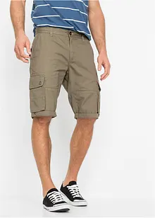 Cargo bermudy z čisté bavlny, Regular Fit, bonprix