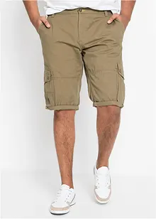 Cargo bermudy z čisté bavlny, Regular Fit, bonprix