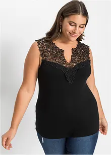 Top s krajkou, bonprix