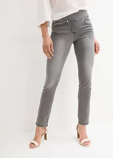 Straight džíny Mid Waist, Super Stretch, s pohodlným pasem, bonprix