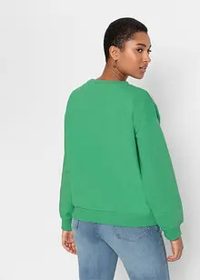 Oversize mikina z měkké bavlněné směsi, bonprix