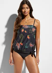 Bandeau tankiny s multifunkčními ramínky (2dílná souprava), bonprix