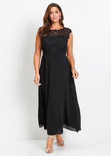 Maxi šaty s krajkou, bonprix