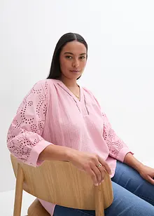 Tunika ze vzdušného mušelínu, bonprix