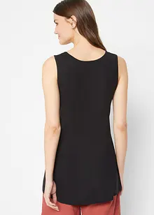 Viskózový dlouhý top (2 ks v balení), bonprix