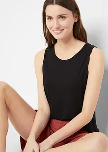 Viskózový dlouhý top (2 ks v balení), bonprix