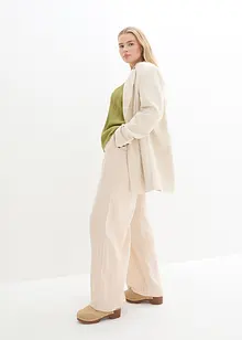 Dlouhý blejzr ze směsi lnu a viskózy, bonprix