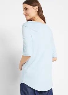 Dlouhé tričko z jemné viskózy (2 ks v balení), bonprix