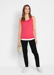 Dlouhý top z čisté bavlny (5 ks v balení), bonprix