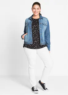 Strečové bengalínové kalhoty Straight, bonprix