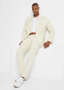 Oblek ze vzdušné směsi se lnem (2dílný), Regular Fit, bonprix