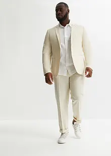 Oblek ze vzdušné směsi se lnem (2dílný), Regular Fit, bonprix