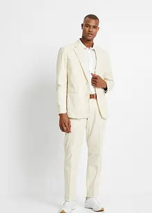 Oblek ze vzdušné směsi se lnem (2dílný), Regular Fit, bonprix