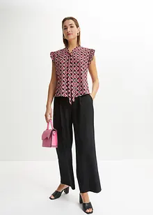 Halenkový top s potiskem, bonprix