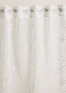 Záclona s výšivkou (1 ks v balení), bonprix