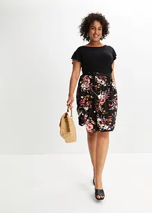 Žerzejové šaty z viskózové směsi, bonprix