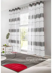 Římská roleta s výšivkou a recyklovaným polyesterem, bonprix