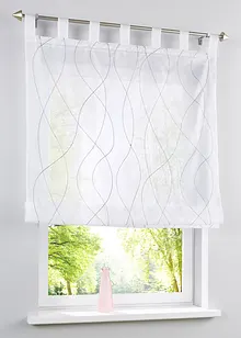 Římská roleta s výšivkou a recyklovaným polyesterem, bonprix