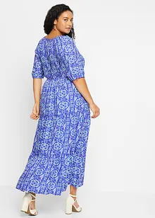 Potištěné dlouhé šaty z udržitelné viskózy, bonprix