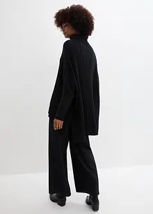 Oversize svetr ve stylu ponča, bonprix