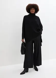 Oversize svetr ve stylu ponča, bonprix