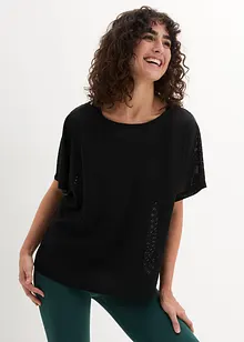 Sportovní top se síťovaným tričkem (2dílná souprava), bonprix