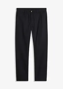 Strečové chino kalhoty Relaxed Fit s organickou bavlnou, Straight, bonprix