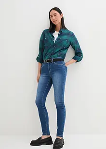 Stahovací džíny Skinny Mid Waist, bonprix