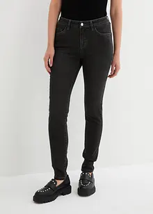 Stahovací džíny Skinny Mid Waist, bonprix