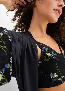 Zmenšovací podprsenka s výšivkou, bonprix