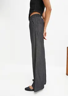 Džíny High Waist se širokými nohavicemi, bonprix