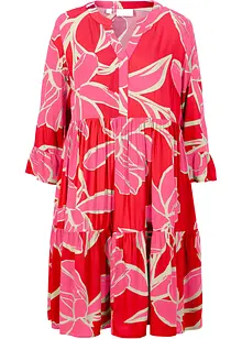 Tunikové šaty ze splývavé viskózy, bonprix