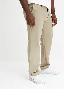Chino kalhoty z čisté bavlny Regular Fit, Straight, bonprix