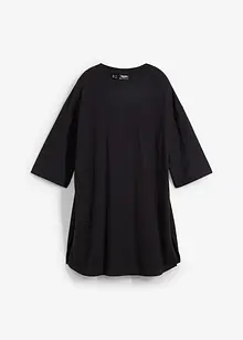 Dlouhé triko Oversized s postranními rozparky, bonprix