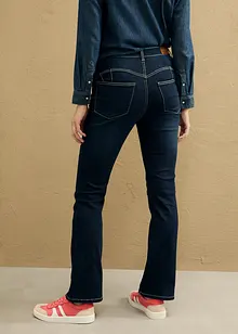 Stahovací džíny Bootcut, High Waist, bonprix